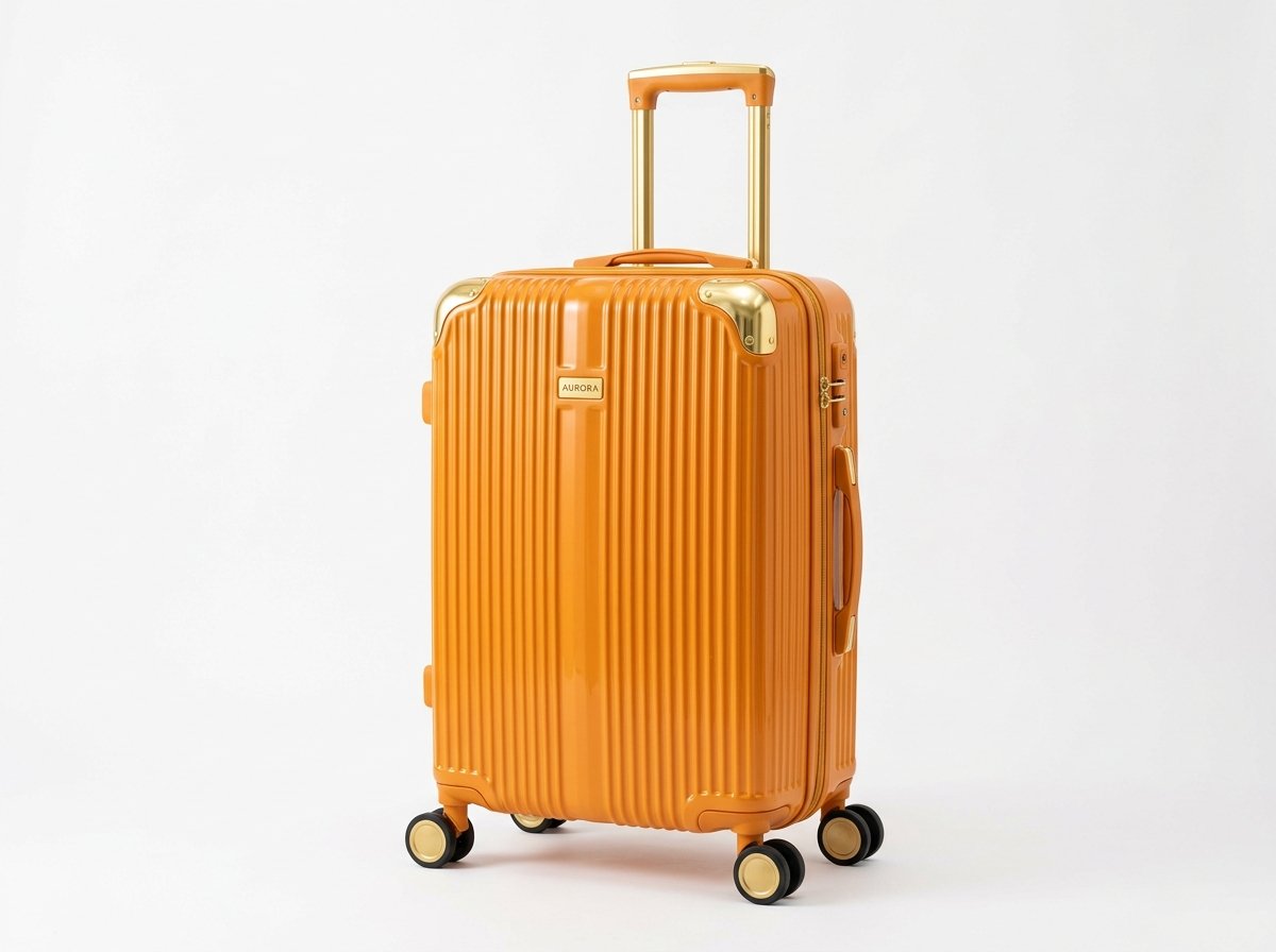 24" Medium Luggage - Saffron Orange